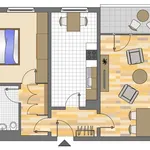 Miete 2 Schlafzimmer wohnung von 62 m² in Essen