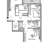 Miete 3 Schlafzimmer wohnung von 86 m² in Chemnitz