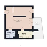 Rent 2 bedroom apartment of 45 m² in Wrocław