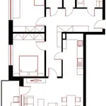 Pronajměte si 3 ložnic/e byt o rozloze 92 m² v Břeclav