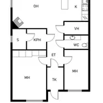 Rent 2 bedroom house of 65 m² in Kankaanpää