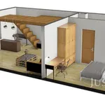 Pronajměte si 3 ložnic/e dům o rozloze 65 m² v Husinec