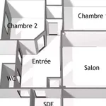 Appartement de 76 m² avec 3 chambre(s) en location à Grenoble