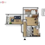 Pronajměte si 4 ložnic/e byt o rozloze 69 m² v Trhový Štěpánov