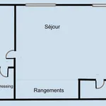 Appartement de 42 m² avec 2 chambre(s) en location à Boulogne-billancourt