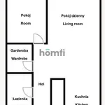 Rent 2 bedroom apartment of 51 m² in Krakow