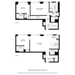 Rent 3 bedroom apartment of 179 m² in New York