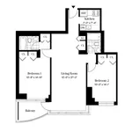 Rent 2 bedroom apartment in New York