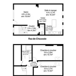  appartement avec 2 chambre(s) en location à Etterbeek