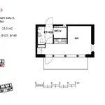 Rent 1 bedroom apartment of 23 m² in Vantaa