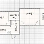 Rent 2 bedroom apartment of 39 m² in Biała Podlaska