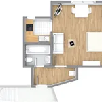 Miete 1 Schlafzimmer haus von 36 m² in Cologne