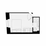  appartement avec 1 chambre(s) en location à Paris