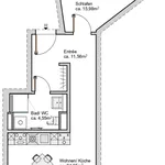 Miete 2 Schlafzimmer wohnung von 59 m² in Leipzig