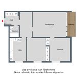 Rent 3 rooms apartment of 81 m², in Finspång
