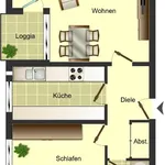 Miete 2 Schlafzimmer wohnung von 67 m² in Duisburg