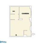 Affitto 2 camera appartamento di 46 m² in Milan