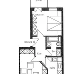 Miete 2 Schlafzimmer wohnung von 52 m² in Chemnitz