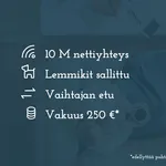 Vuokraa 2 makuuhuoneen asunto, 61 m² paikassa Lohja