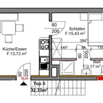 Rent 2 bedroom apartment of 32 m² in Dornbirn