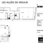 Appartement de 63 m² avec 2 chambre(s) en location à Toulouse
