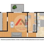 Rent 2 bedroom apartment of 65 m² in Milano