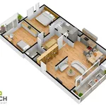 Rent 3 bedroom apartment of 90 m² in Staré Město