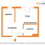 Rent 1 bedroom apartment of 23 m² in Łódź