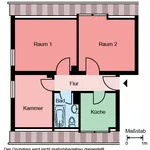 Rent 2 bedroom apartment of 44 m² in Herscheid