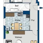 Miete 2 Schlafzimmer wohnung von 54 m² in Berlin