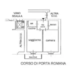 Rent 2 bedroom apartment of 52 m² in Milano