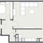 Miete 1 Schlafzimmer wohnung von 73 m² in Cologne