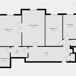 Pronajměte si 3 ložnic/e byt o rozloze 107 m² v Prague