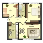 Rent 3 bedroom apartment of 62 m² in Düren