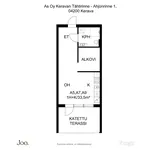 Rent 1 bedroom apartment of 33 m² in Kerava