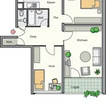 Miete 2 Schlafzimmer wohnung von 60 m² in Kreuztal