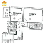 Miete 2 Schlafzimmer wohnung von 52 m² in Chemnitz