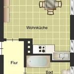 Rent 2 bedroom apartment of 51 m² in Duisburg