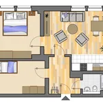 Miete 2 Schlafzimmer wohnung von 45 m² in Gelsenkirchen