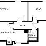 Miete 3 Schlafzimmer wohnung von 48 m² in Bergkamen