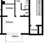 Miete 2 Schlafzimmer wohnung von 46 m² in Witten