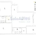 Rent 3 bedroom apartment of 88 m² in Roma