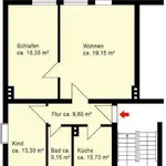 Rent 3 bedroom apartment of 65 m² in Bremen