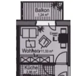 Rent 2 bedroom apartment of 35 m² in Chemnitz