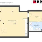 Pronajměte si 1 ložnic/e byt o rozloze 50 m² v Brno