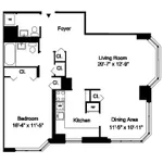 Rent 2 bedroom apartment in New York