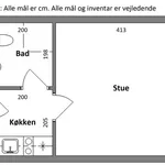 Lej 1-værelses lejlighed på 31 m² i Tylstrup