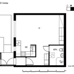 Rent 1 bedroom apartment of 35 m² in Vantaa