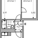 Miete 2 Schlafzimmer wohnung von 54 m² in Berlin