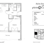 Appartement de 38 m² avec 1 chambre(s) en location à st